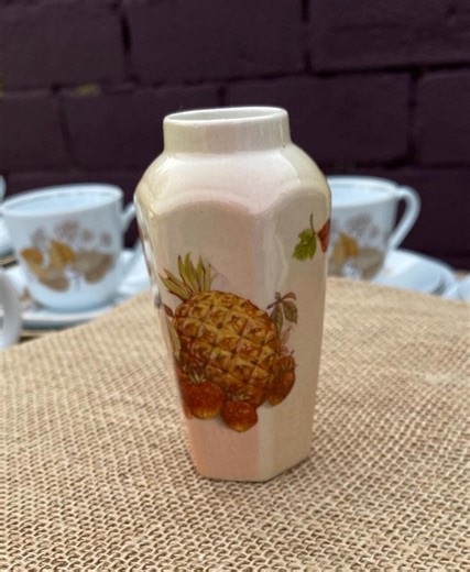 Palissy Royal Worcester Fruit Bud Vase | English Ceramic Cottagecore Decor - Etsy