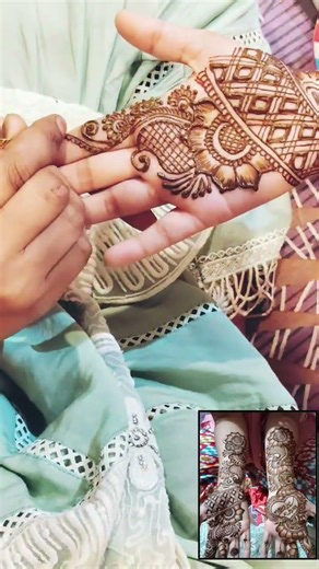 Arbi Mehandi design for Girls #mehndi #design #shorts