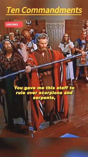 ​The Great Escape #Exodus #1956Movie #ClassicCinema #TheTenCommandments #Moses #viral #pharaoh #fyp