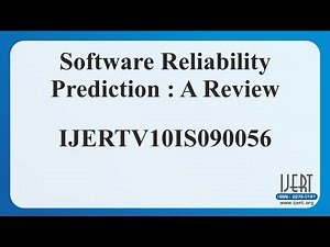 Software Reliability Prediction : A Review
