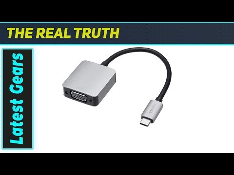 Amazon Basics Adapter: The Ultimate VGA Solution