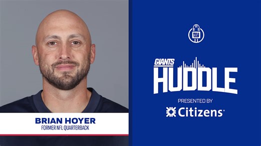 Giants Huddle | Brian Hoyer