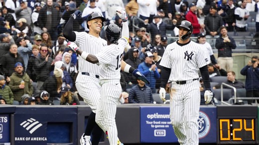 Yankees crush four homers against the Brewers | 03/30/2025