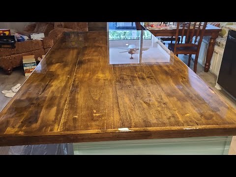 Famowood Glaze Coat Epoxy Application