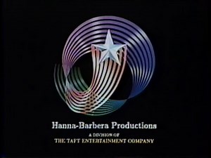 Hanna Barbara Productions (1987) Company Logo (VHS Capture)