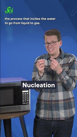 Don't put water in the microwave. #shorts #science #SciShow