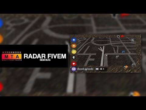 NOVA HUD/RADAR FIVEM (DOWNLOAD FREE) | HYPERMODS MTA BRASIL