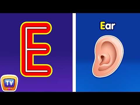 Tracing Uppercase and Lowercase Letters - Letter Ee and Letter Ff - ChuChuTV Toddler Learning Videos