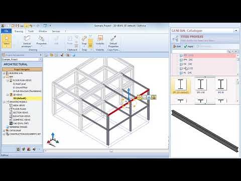 Edificius Tutorial - Beam properties - ACCA software