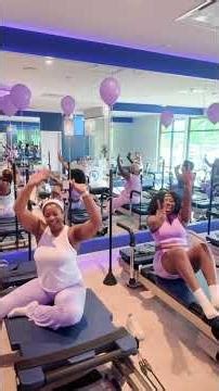 Purple Pilates birthday party