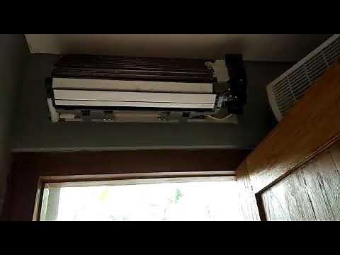 Daikin AC with the drain pipe clogged