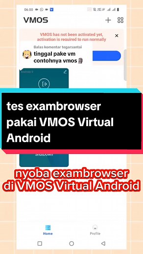 Membalas Tegarsantai: Ujian Pakai Exambro di VMOS