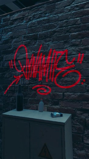 DYNAMITE 🧨 #vr #graffiti #tag #art #shorts