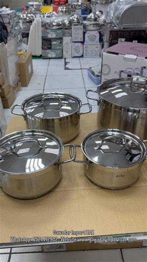 Alfa 10 Pieces Stainless Steel Cookware Set| Made In Tuirkiye. #shorts #shortvideo #trending #viral