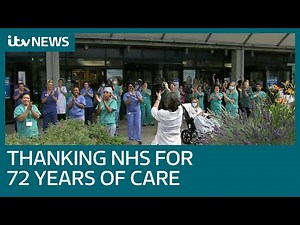 Nation claps for NHS to mark 72 years of healthcare for all | ITV News