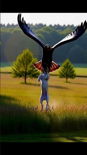 Bald Eagle Attacks Puppy, Shocking Wildlife Moment Caught on Camera