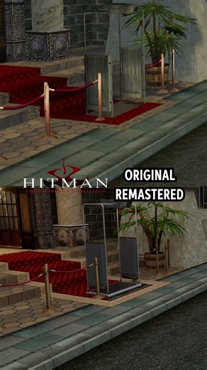 Hitman Trilogy - Original vs Remastered Comparison #gaming #shorts #comparison #hitman2 #hitman