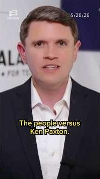 'The people versus Ken Paxton': Talarico blasts GOP challenger as nation's 'most corrupt politician'