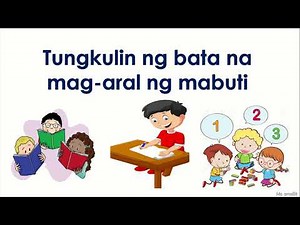 Mga Tungkulin ng Bata sa Paaralan
