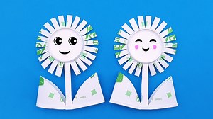 Easy and simple paper cup flower making tutorial - Handmade toy crafts - DIY back to school projects #Crafts #DIY #Flowers | Entertaining Arts
