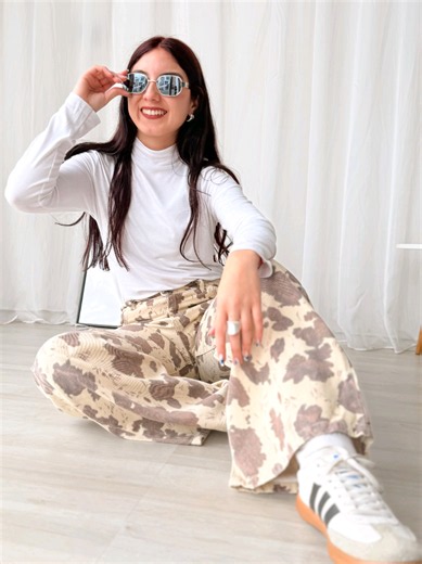 Denims estampados 36-50: jeans wide y diseños más pedidos
