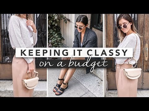 How to Dress Classy and Look Good on a Budget Simple Tips | by Erin Elizabeth