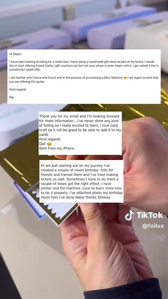 I’ve been working on this quietly for months.. testing machines, trying different foils and materials and it’s almost ready 👀 This guide isn’t rushed. It’s everything I’ve learned from years of trial and error, packaged up into something clear, simple and useful (especially if you’re starting from scratch) 🤍 It covers the process, the equipment I trust, how to avoid the expensive mistakes… and a few bonuses which all will be revealed 👀 There are already over 150 people on the waitlist, which 