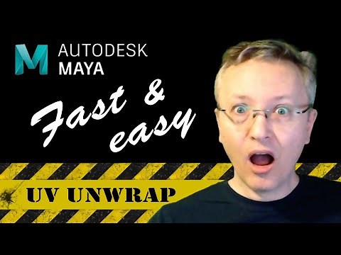 Fast & Easy UV Unwrapping in Maya