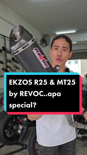 Kenapa sistem ekzos REVOC ni lain? Tengok smpai habis utk tahu.. #yamahar25 #yamahamt25 #r25malaysia #mt25malaysia #r25indonesia #indonesia #mt25 #ekzosmalaysia #exhaust #ekzossuperbike #riderpadu #superbiker #kamixracist #ekzosmotor ##ekzospadu #exhaustmalaysia #ekzos250cc #racingexhaust #exhaustlifestyle
