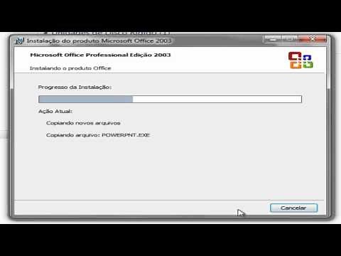 Como Instalar o Microsoft Office 2003 no Windows 7 64 bit