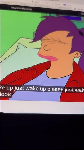 Futurama Fry Leela Crying