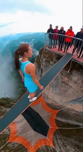 Hot Girl Jumps Through Trampoline 😳💥 Insane Bounce Adrenaline