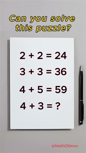 Can you solve this puzzle?