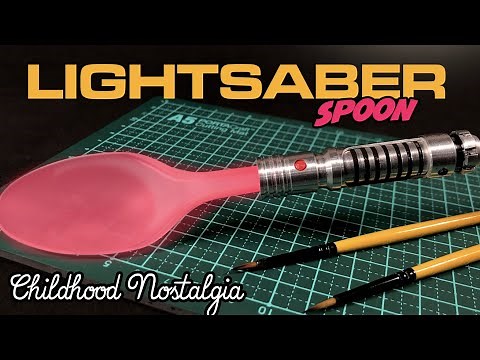 Metal Lightsaber Spoon | Nostalgia Build