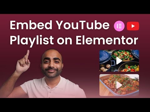 How To Add a YouTube Playlist to Elementor in Minutes!