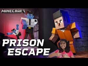 Prison Escape Complete Playthrough and Review | A Minecraft Marketplace Map by Everbloom Games