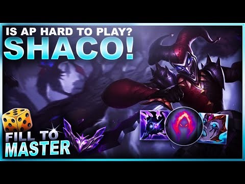 IS AP SHACO (Jungle) HARD TO PLAY? - Fill to Master | League of Legends
