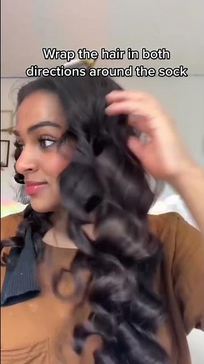 Sock curls… results :)