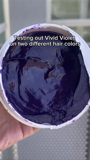 3.3K views | Vivid Violet, two ways ✨⁠ Same shade, totally different vibes—proof that one color can transform any base into something bold and beautiful. Which look are you loving more?  ⁠ ⁠ #VividViolet #OvertoneColor #HairColorTransformation #VibrantHair #BeforeAndAfter | oVertone | Facebook