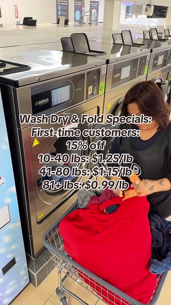 Affordable Laundry Services at Laundromat 4 Less