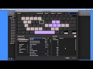 Apple Compressor 4.1 Tutorial | Keyboard Shortcuts