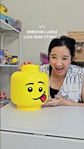 UNBOXING LEGO STORAGE HEAD
