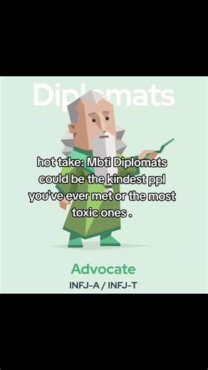 that's just my personal OPINION about diplomats: i've met nice ones and rude/ manipulatative ones so i've seen both sides 😭 [same thing implies on any other personality type] #mbti #infp #enfp #infj #16personalities