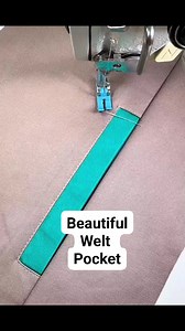 Sewing tips for welt pocket | Creative and tips