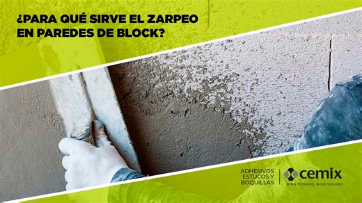 En la construcción, el término “zarpeo” es clave para lograr muros de block bien terminados y duraderos. Este proceso es esencial en la creación de superficies planas y niveladas, preparándolas para las siguientes etapas de acabado. En este vídeo, explicaremos qué es el zarpeo, cómo se realiza la mezcla para zarpear, sus beneficios y las diferencias con otros métodos como el enjarre y el afine. Además, presentaremos a Adeblok Constructor de CEMIX como una alternativa más efectiva y fácil de apli