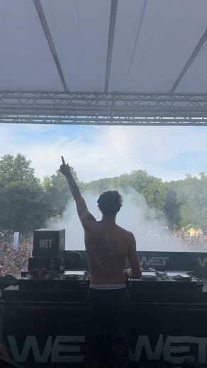 Bestes Set vom ganzen Tag im Hardtechno Festival