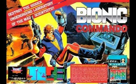 星辰实况：FC希特勒复活Bionic Commando（生化尖兵）--第一期