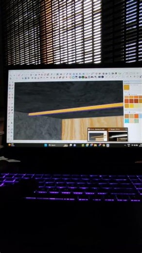 How to create a line light only using rectangle tool.