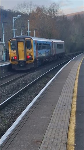 class 153+153 from newport to ebbw vale