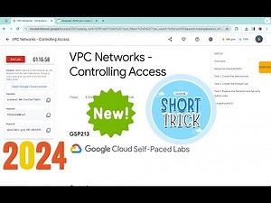 [NEW 2024] VPC Networks - Controlling Access || #qwiklabs || #GSP213 || [With Explanation🗣️]